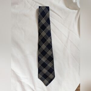 VTG Mayers Park Ave Silk Neck Tie Made In USA Blue Stripped Tie